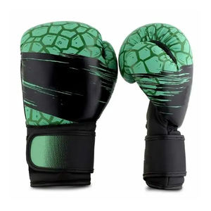 Gants de boxe élégants en cuir véritable entièrement personnalisables et imperméables et respirants avec logo personnalisé pour les arts martiaux - Product Image 6