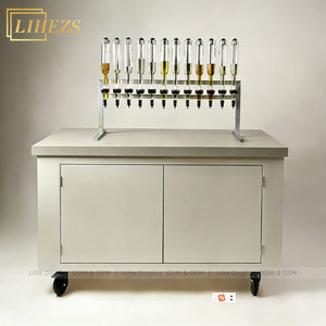 Bar à parfums portable de luxe, station de distribution de parfums portable à 12 têtes, fabricant de kiosque à parfums roulant personnalisé - Product Image 2