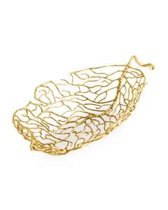 Frutero Esqueletizado de Latón Antiguo, Soporte para Dátiles de Metal Pulido Dorado, Estilo Americano METAL WAVE, Ecológico - Product Image 4