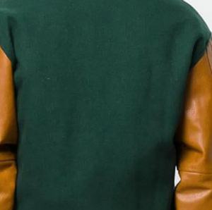 Chaqueta Deportiva Unisex Casual de Primavera, Estilo Universitario, con Cuello Alto de Lona, Impermeable, Bordada, con Cierre de un Solo Botón - Product Image 6