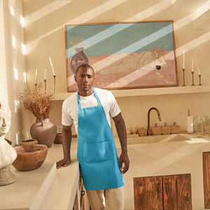 Delantal de Cocina sin Mangas BEAM 100% Poliéster No Tejido, Transpirable, Ecológico, Absorbente de Humedad, Ahorra Agua, con Bolsillo Frontal - Product Image 2