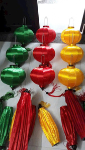 Lanternes en tissu de soie taille personnalisée en gros lanternes en soie Restaurant décoration Festival événement fête - Product Image 5