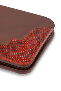 Cartera Corta de Cuero Genuino para Hombre, Elegante y de Alta Calidad, Forro Ligero de Poliéster, Diseño de Logotipo Personalizado, Porta Tarjetas Premium OEM - Product Image 5