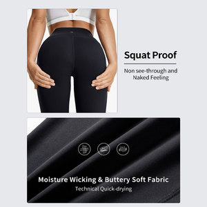 Custom womens high waisted <b>leggings</b> OEM breathable fabric high elasticity gymwear suitable for team branding and promotions - Product Image 5