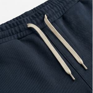 Custom Logo <b>Jogger</b> Pants Men <b>Wide</b> <b>Leg</b> Thick Sweatpants Elastic Waist Casual Vintage Embroidered Flat Streetwear Fashion Trousers - Product Image 4