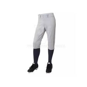 Vente en gros Uniforme de baseball grande taille pour hommes Ensemble respirant de haute qualité pour adultes Vêtements de softball légers - Product Image 3