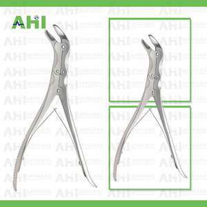 Rongeur Óseo de Acción Compuesta Leksell Stille, Mordida de 8 mm, 240 mm, Acero Inoxidable Quirúrgico, Manual, Clase I, Certificado CE, Reutilizable - Product Image 4