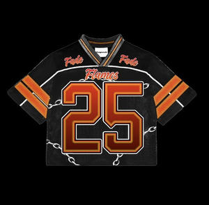 Custom Sublimation <b>Mesh</b> Soccer American Football Jersey Shirts Breathable <b>Plus</b> <b>Size</b> Short Custom Designs for Men's Jerseys - Product Image 3