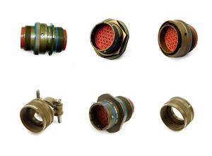 MIL-DTL-38999 loạt d38999/24wc35pn nam/nữ không thấm nước IP67 Đồng nối Set qpl chứng nhận ms27467 d38999 - Product Image 4