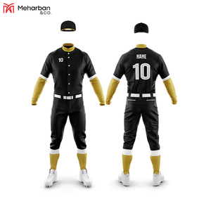 Uniforme de béisbol con logotipo personalizado, superventas, uniforme de béisbol para hombres, uniforme de béisbol con diseño de etiqueta privada - Product Image 4