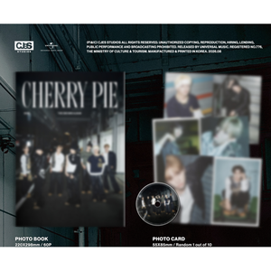 WHIB - CHERRY PIE มินิอัลบั้มเล่มที่ 2 รุ่นโฟโต้บุ๊ค (แสงกลางวัน / กลางคืน / ชุดเซ็ตเวอร์ชั่น) - Product Image 5