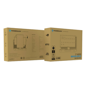 Écran portable Android Powerology 27 pouces - Nouveau blanc - Garantie 1 an - Product Image 3