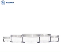 Série U, pots en plastique PS écologiques de 5 ml à 50 ml pour cosmétiques, crème pour les yeux, poudre libre