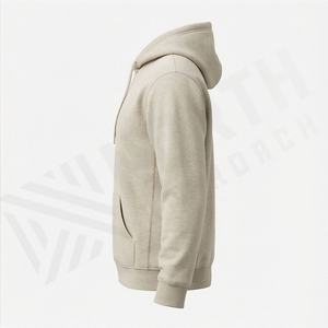 Sudadera con capucha extragrande personalizada y elegante para hombre, diseño vintage lavado con bolsillo frontal, cómoda sudadera con capucha personalizada para invierno. - Product Image 3