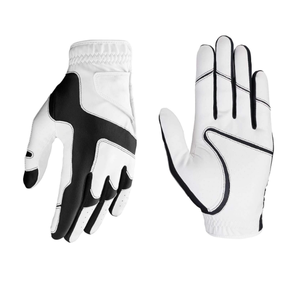 Guantes de golf de cuero genuino Premium tamaño personalizado duradero suave transpirable antideslizante característica piel de oveja para mano izquierda para deportes - Product Image 4