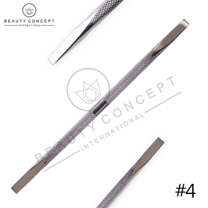 Pousse-cuticules de précision en acier inoxydable, outil professionnel double extrémité pour nettoyer les ongles et enlever les cuticules, pour manucure et pédicure - Product Image 6