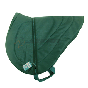 Sac de transport de selle anglais robuste avec panneaux rembourrés intérieurs spacieux et sangles de transport solides idéales pour les voyages de distance - Product Image 3