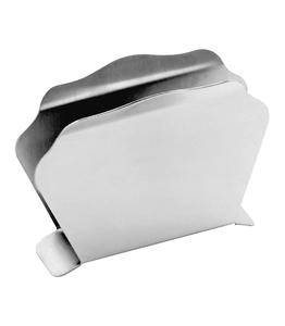 Stainless Steel Bar <b>Napkin</b> Holder Modern Wave Design Stable Base Easy <b>Dispense</b> Perfect for Bars Cafes Restaurants - Product Image 1