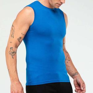 Chemise sans manches de haute qualité Muscle Gym Fitness Débardeurs de musculation personnalisés OEM pour hommes Vêtements pour hommes grande taille - Product Image 3