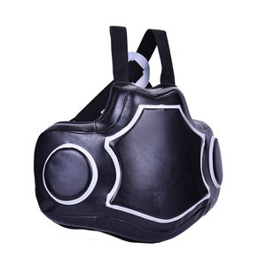 Microfiber Leather Waist Protector Thickened Boxing Body Protector Chest Target Muay Thai Whip <b>Leg</b> - Product Image 3