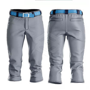 2024 ensemble de maillot et de pantalon de baseball de conception personnalisée pour hommes 100% polyester séchage rapide vêtements de sport respirants confortables pour vêtements d'équipe - Product Image 3