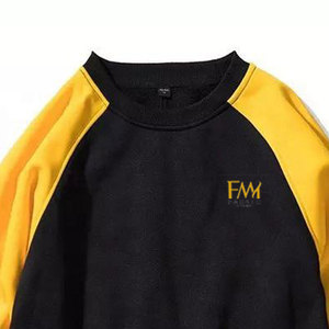 Personnalisable Hommes de Grande Taille Ras Du Cou Sweat-shirt Confortable Conception D'impression Solide Pour L'hiver Travail En Plein Air Plain Dyed Technics Vente - Product Image 3