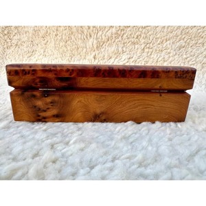 <b>Wooden</b> Jewelry Box Elegant Organizer with Classic Design <b>for</b> <b>Rings</b> Earrings Necklaces Bracelets Watches and Gift Storage - Product Image 6