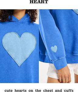 Sweat à capuche en coton de luxe de haute qualité 100% Logo personnalisé Polaire lourd Vêtement vierge Doublure intérieure en satin Sweat à capuche pour femmes Fabriqué au Bangladesh - Product Image 4