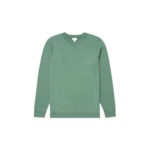 Suéter de algodón 100% de alta calidad para hombre, venta al por mayor, tamaño personalizado, cuello redondo, sólido, invierno, recortado en blanco, para hombre - Product Image 6