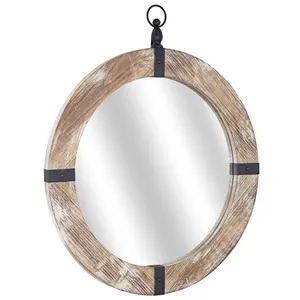 Nuevo espejo de ojo de buey de diseño personalizado de Metal Premium última llegada espejo de ojo de buey elegante para uso de decoración náutica para el hogar y el Hotel - Product Image 1