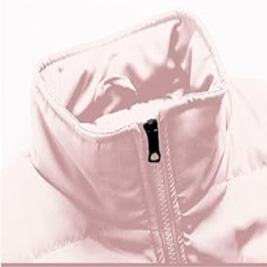 Men's Casual Sleeveless Puffer Vest Stand Collar Puffy Winter Body <b>Warmer</b> Custom Logo New Design Canvas Windproof High Street - Product Image 4