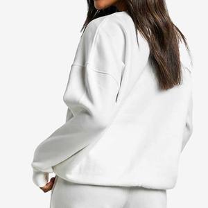 2026 personalizado peso pesado 100% algodón invierno transpirable Color sólido pulóver chándal conjunto Unisex frente Sudadera con capucha Jogger - Product Image 6