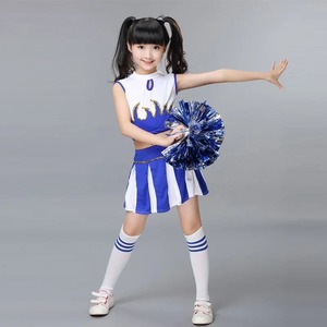 Uniformes de Animadora para Mujer Adulta, Conjunto de Dos Piezas, Impermeable, Resistente al Viento, de Spandex y Algodón, para Baile al Aire Libre - Product Image 2