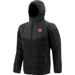Chaqueta de invierno de estilo de calle para hombre, patrón de otoño sólido, cremallera acolchada con soporte, diseño lavado del producto OEM, logotipo frontal de lona lisa - Product Image 1