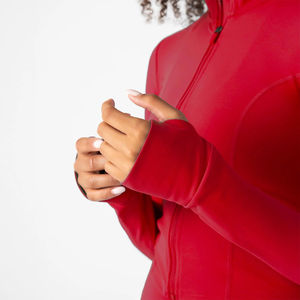 OEM Vêtements de Sport 3 Pièces Veste de Gym à Manches Longues Ensemble de Leggings Vêtements de Fitness et de Yoga Sans Couture Ensemble de Yoga pour Femmes Athlétique d'Entraînement - Product Image 6