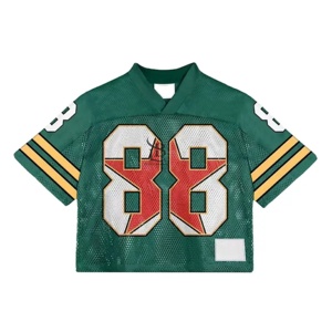 เสื้อเจอร์ซีย์ใส่เล่นฟุตบอลสำหรับผู้ชายเสื้อเจอร์ซีย์ตาข่ายแนวสตรีทแบบอเมริกันสำหรับใส่ไป2025 - Product Image 6