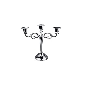 Candelabros decorativos de metal con detalles intrincados perfectos para interiores de casas de lujo y espacios de vida temáticos clásicos - Product Image 6