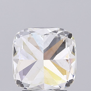 Bague de fiançailles personnalisée de marque Rising, diamant synthétique de 3,04 carats, taille coussin, couleur H, cultivé en laboratoire, certifié IGI, clarté VS1 - Product Image 2