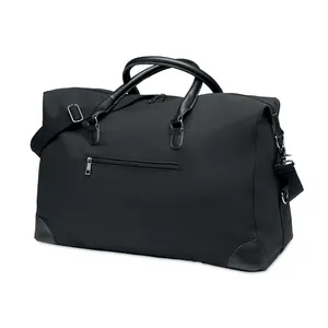 Sac de voyage en toile durable Monaco 340gr, sac fourre-tout promotionnel pour merchandising écologique - Product Image 3