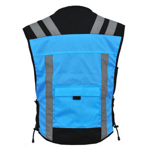 Chaleco de seguridad de alta visibilidad personalizado de alta calidad para hombres ropa de trabajo de alta seguridad reflectante chaleco de seguridad OEM producto personalizado - Product Image 4