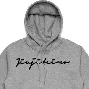 Sudadera con capucha para hombre Core Signature-Gris, algodón pesado-Mezcla de poliéster, ajuste regular, aislado y cómodo para el uso diario - Product Image 6