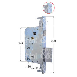 ศิลปะล็อคแผนที่คู่600/3S แทรกได้ถึง4ครั้งและไม่รวมสลักสลัก - Product Image 1