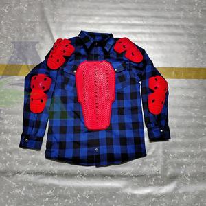 Nueva Camisa de franela de moda para motocicleta de 3 capas, Camisa de franela suave para montar en motocicleta blindada, camisas de franela de protección completa para carreras - Product Image 3