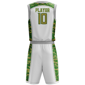 ชุดเครื่องแบบบาสเก็ตบอลสำหรับผู้ชายชุดทีมที่ใส่สบายระบายอากาศได้ดีที่สุดสินค้ามาจากโรงงาน - Product Image 3