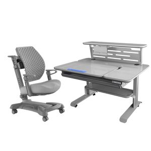 COMBO SMARTDESK KID Mesa Ergonómica Color Trigo Cálido con Material Plástico Resistente - Product Image 1