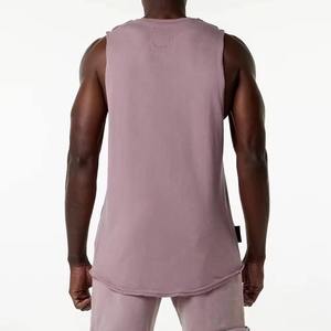 Débardeur polyvalent pour hommes avec tissu en mélange de coton parfait pour le fitness, la musculation, l'entraînement et la course à pied Sports d'extérieur - Product Image 4