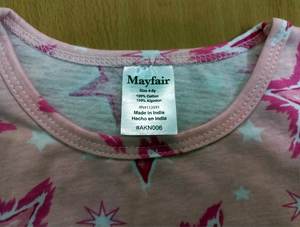 Ensembles de pyjamas imprimés pour filles de qualité supérieure Style tendance Caractéristique respirante Gamme de tailles 3 ans à 8 ans - Product Image 2