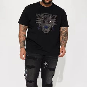 Camiseta de hombre con logotipo personalizable 100% algodón cuello redondo ropa de calle hecha en Pakistán - Product Image 5