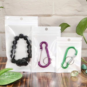 Bolsas Ziplock Reutilizables Esmeriladas para Empaque de Fundas de Teléfono, Bolsas de Plástico Translúcido para Empaque - Product Image 1