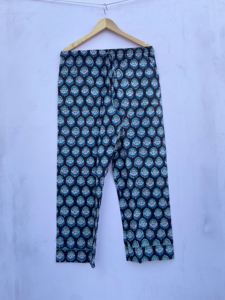 Conjunto de Pijama Informal de Algodón con Estampado Floral, Corte Ajustado, Cuello en V, Transpirable, para Verano - Product Image 3